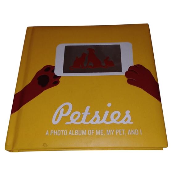 NEW Petsies a Photo Album of Me, My Pet, and I Photo Album Book - Picture 1 of 5